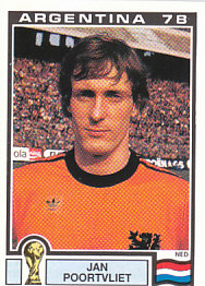 Jan Poortvliet WC 1978 Netherlands samolepka Panini World Cup Story #113